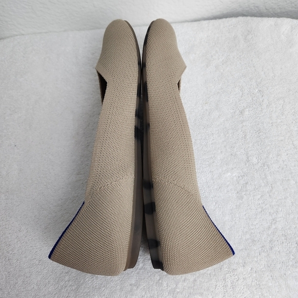 Roth'ys Round Toe Flats Ecru Women's Size 11.5 - Picture 5 of 11